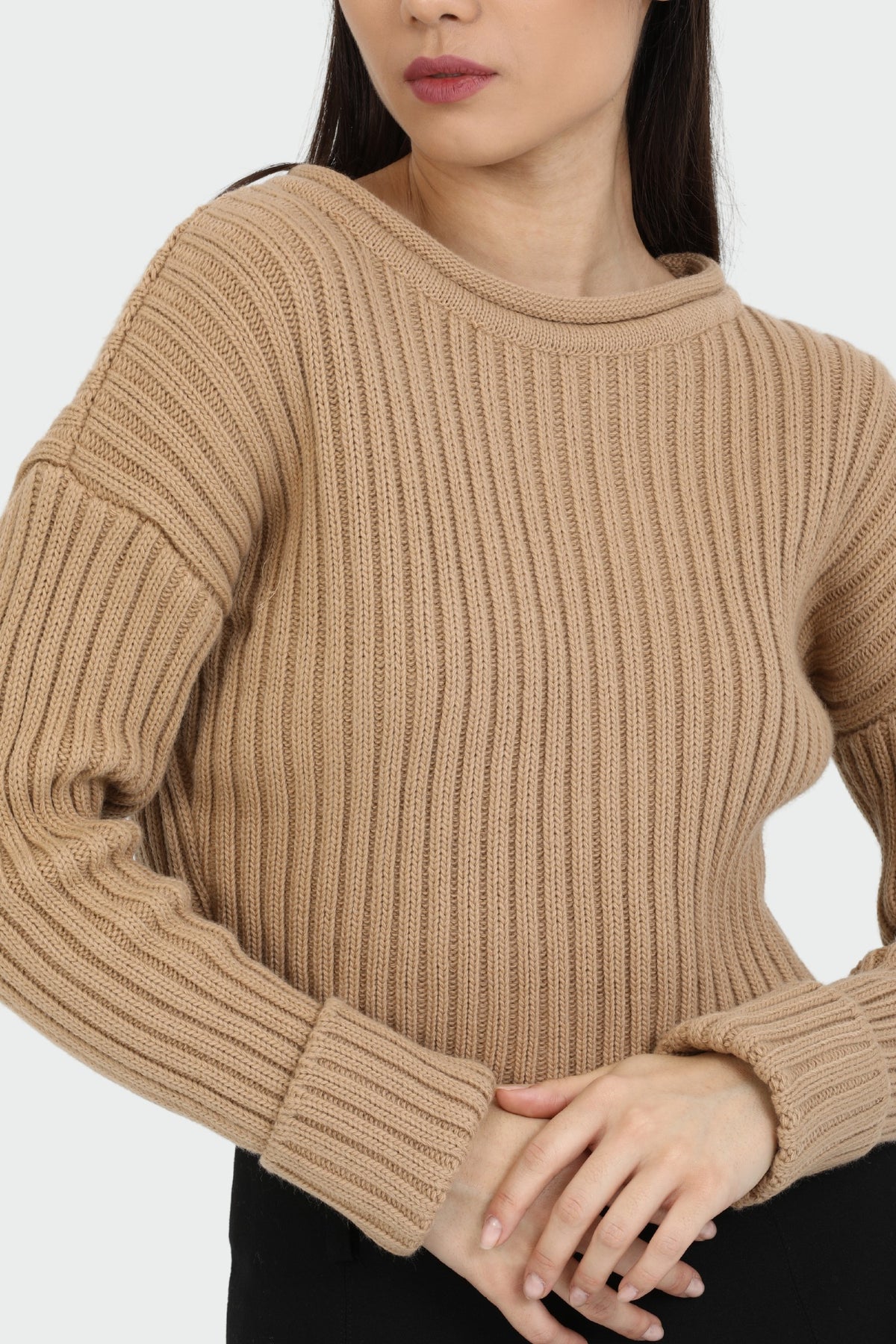 Oversized Ribbed Sweater