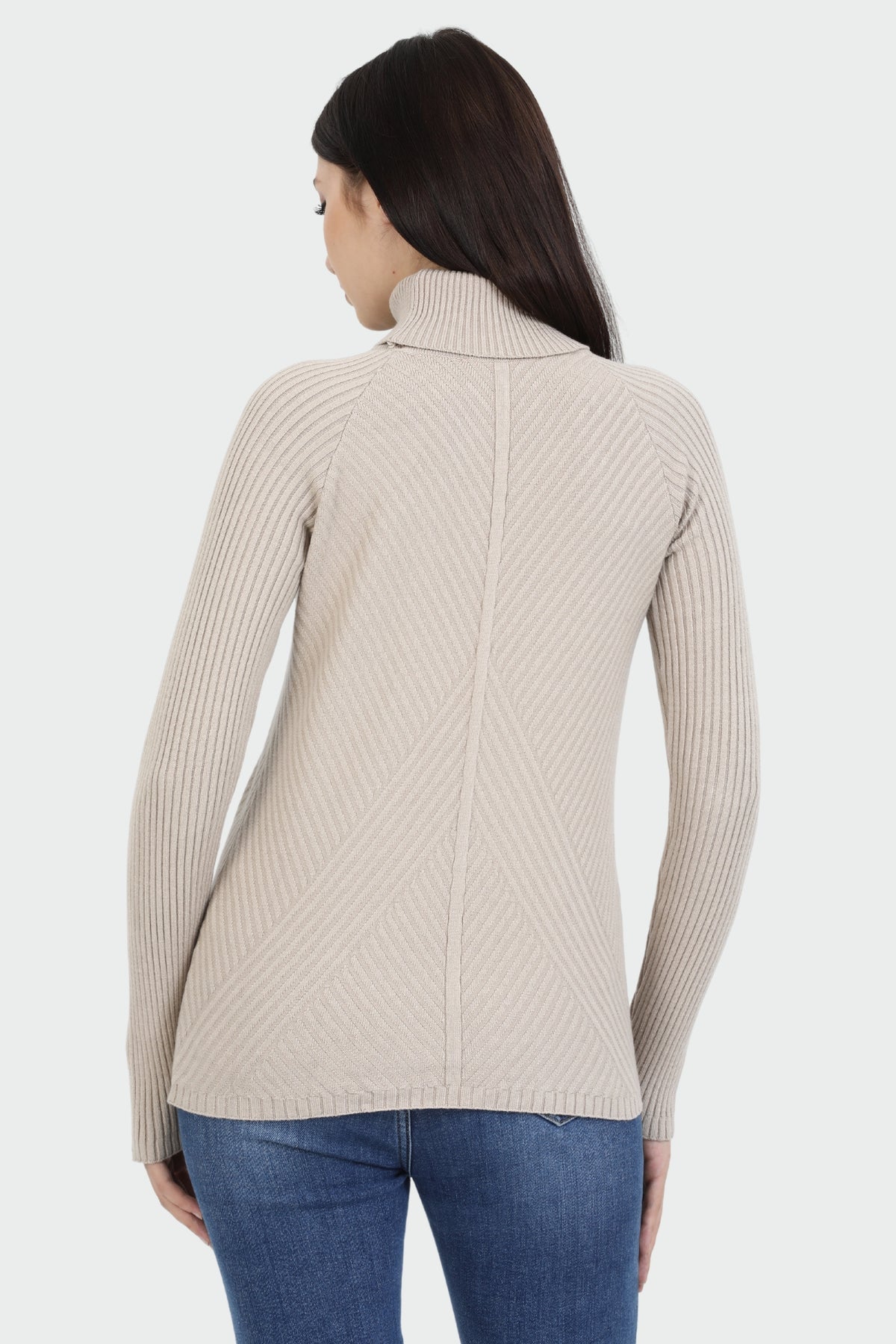 Long-Sleeve Turtleneck Sweater