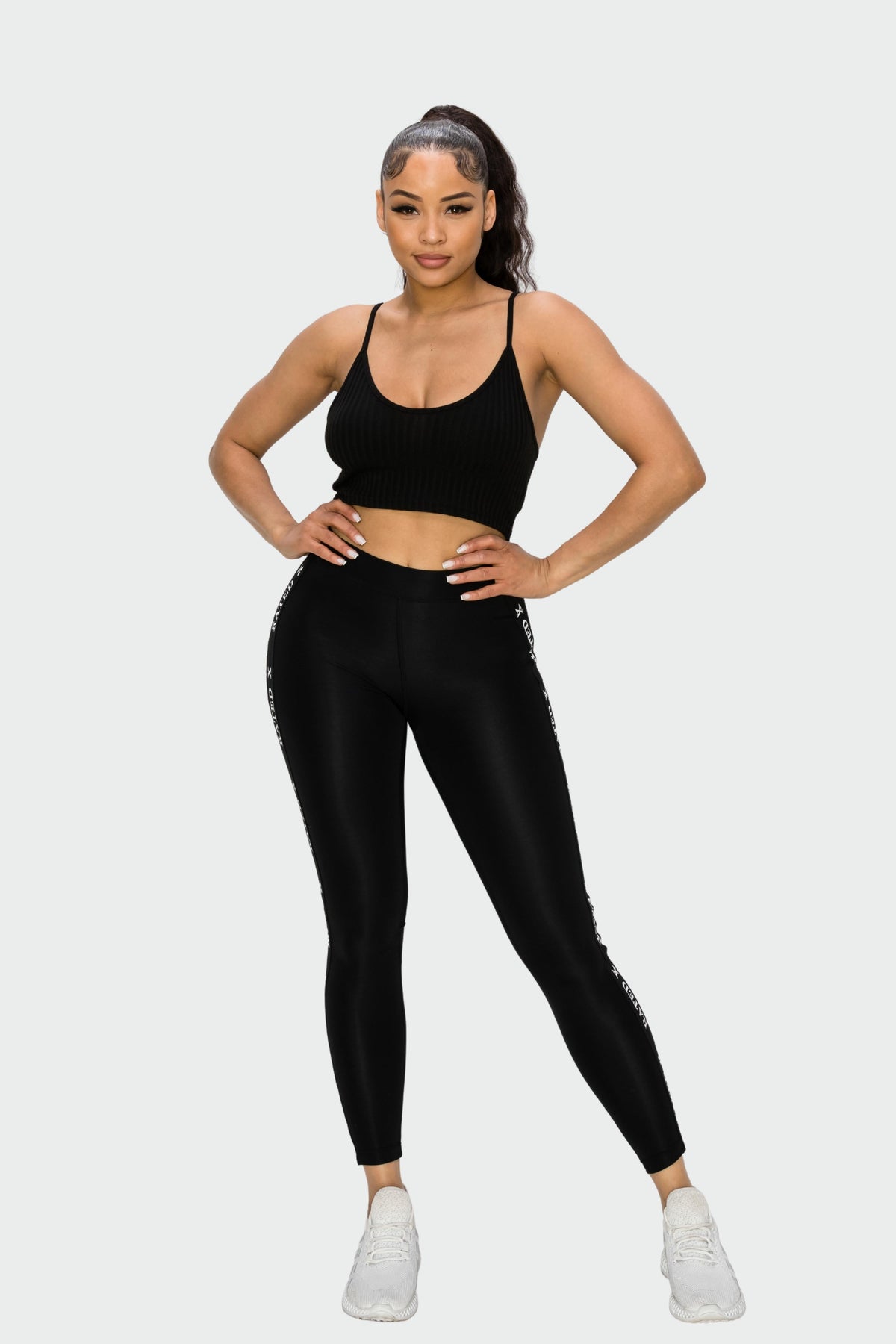 High waist tight, Black tight, basic tight, Black basic tight