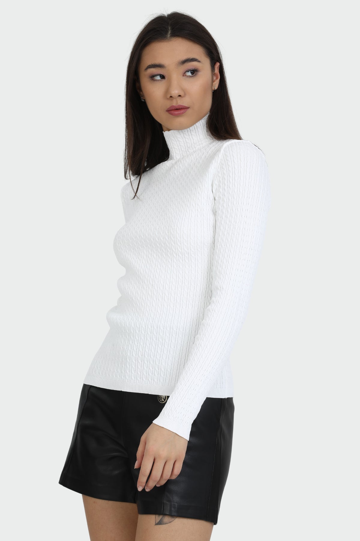 Knitted Half Fisherman Knitwear Sweater