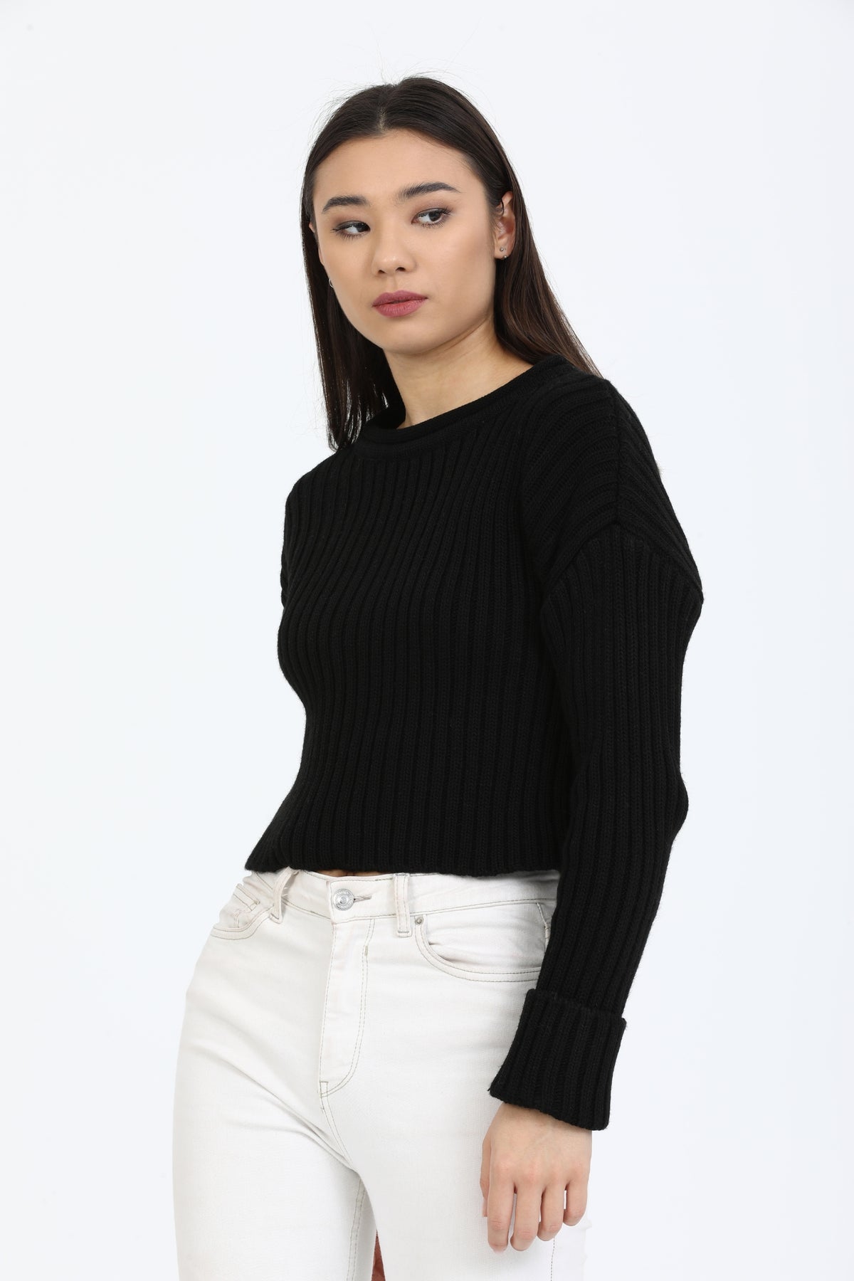 Oversized Ribbed Sweater