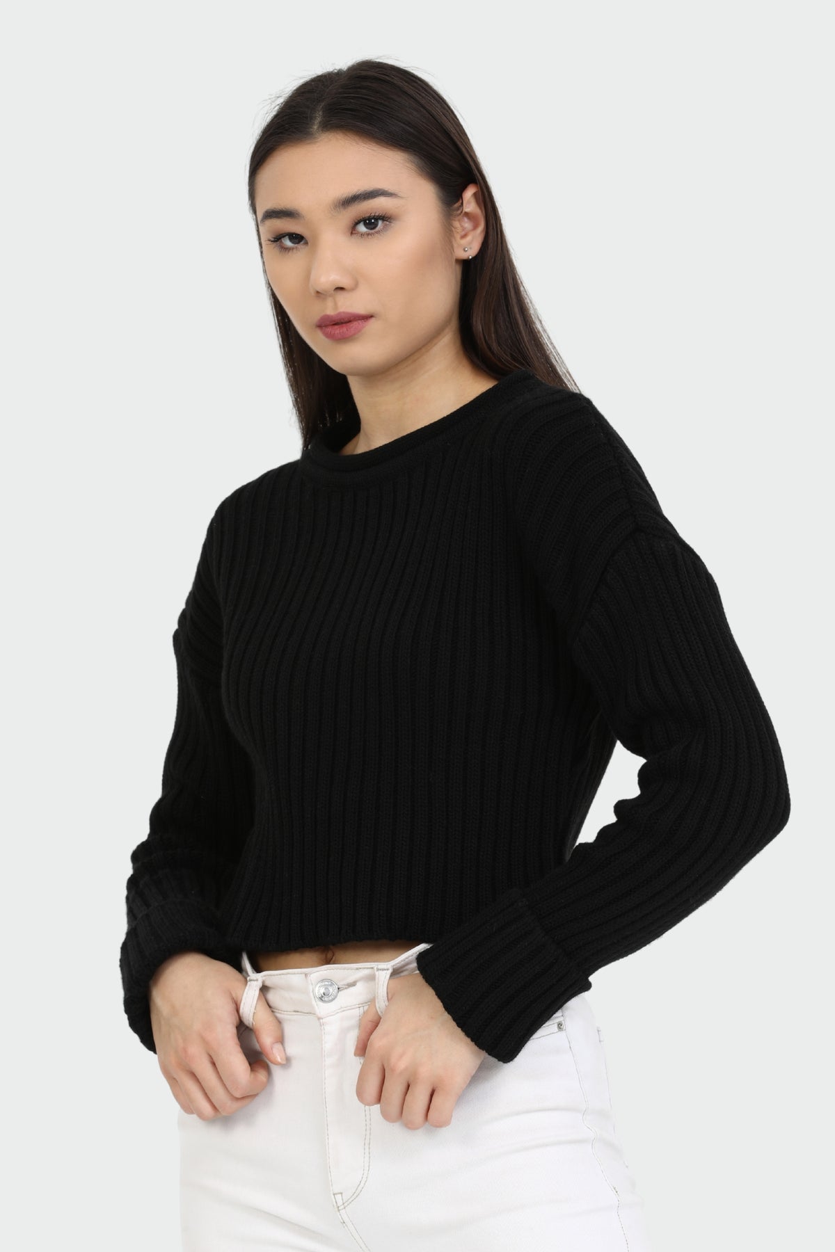 Oversized Ribbed Sweater