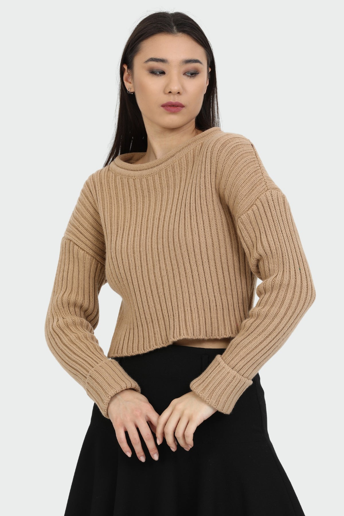 Oversized Ribbed Sweater