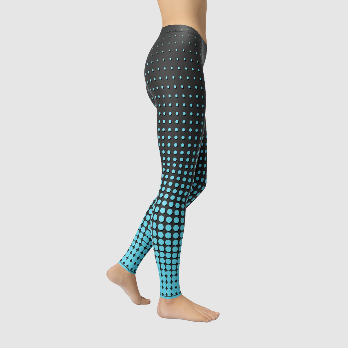 Blue gem stone leggings 