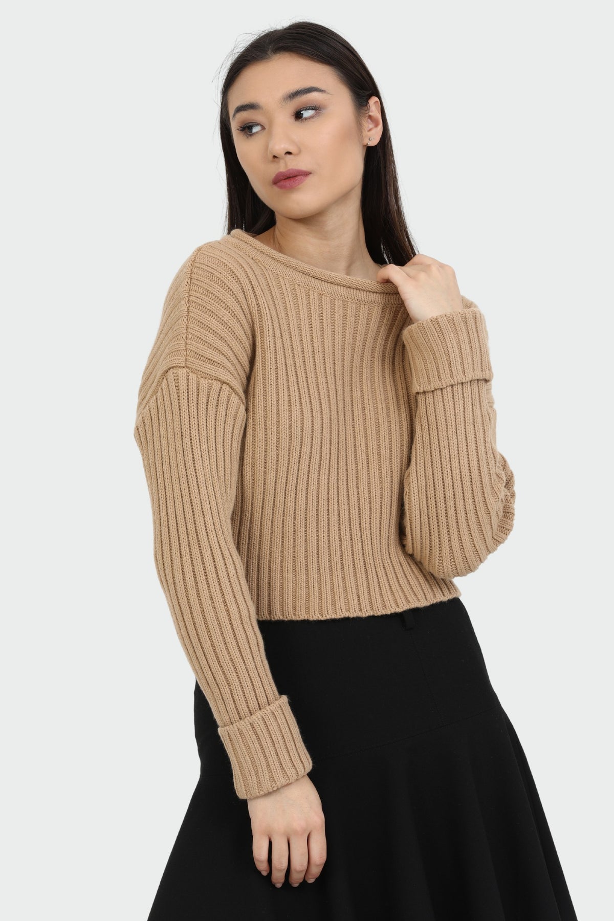 Oversized Ribbed Sweater