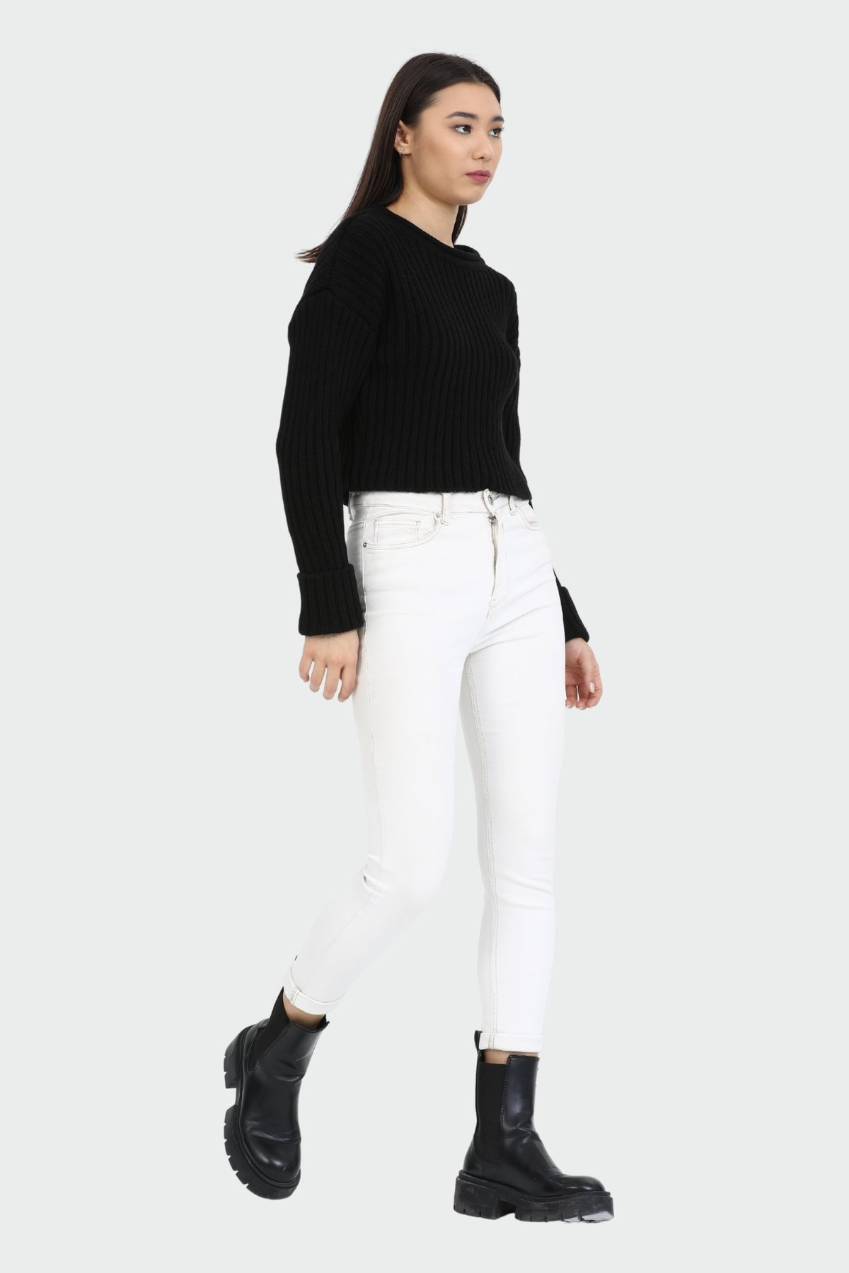 Oversized Ribbed Sweater