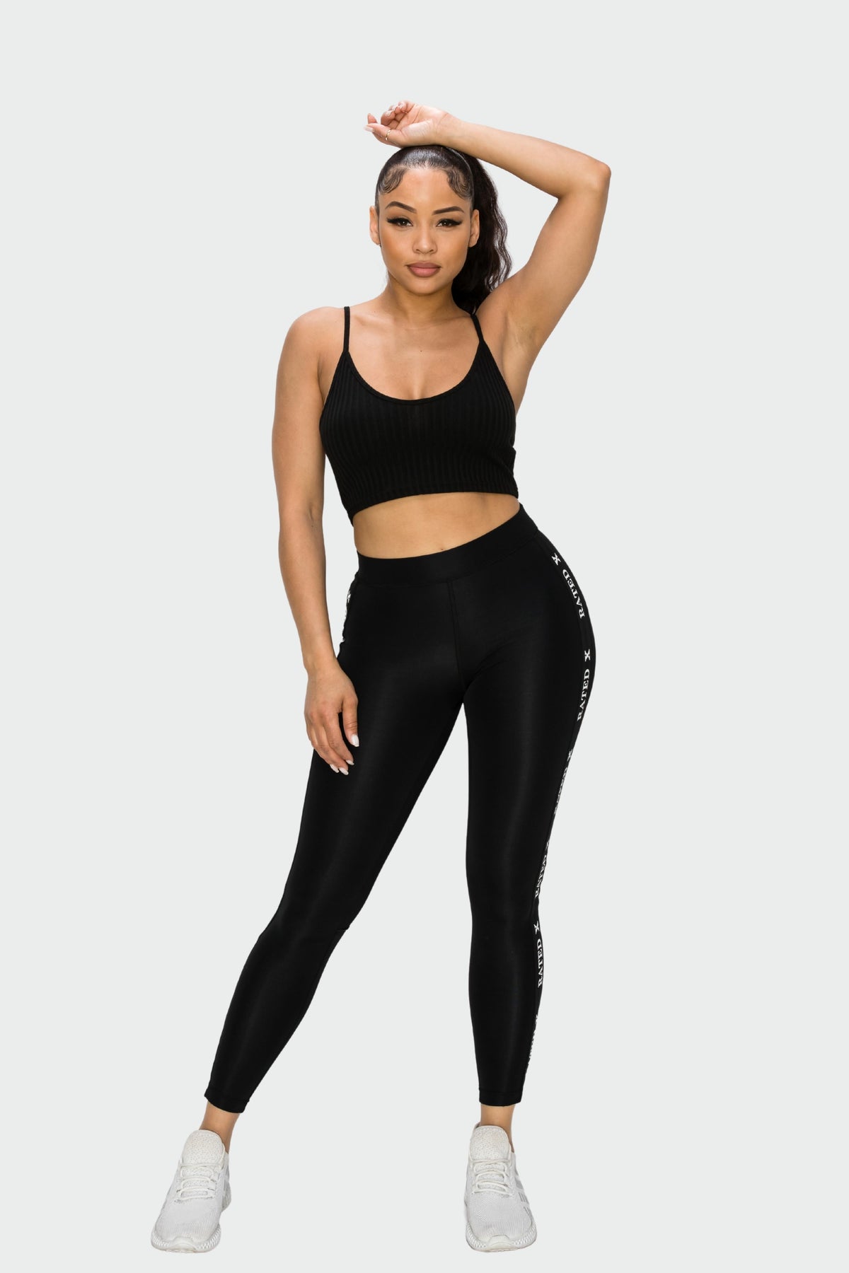 High waist tight, Black tight, basic tight, Black basic tight