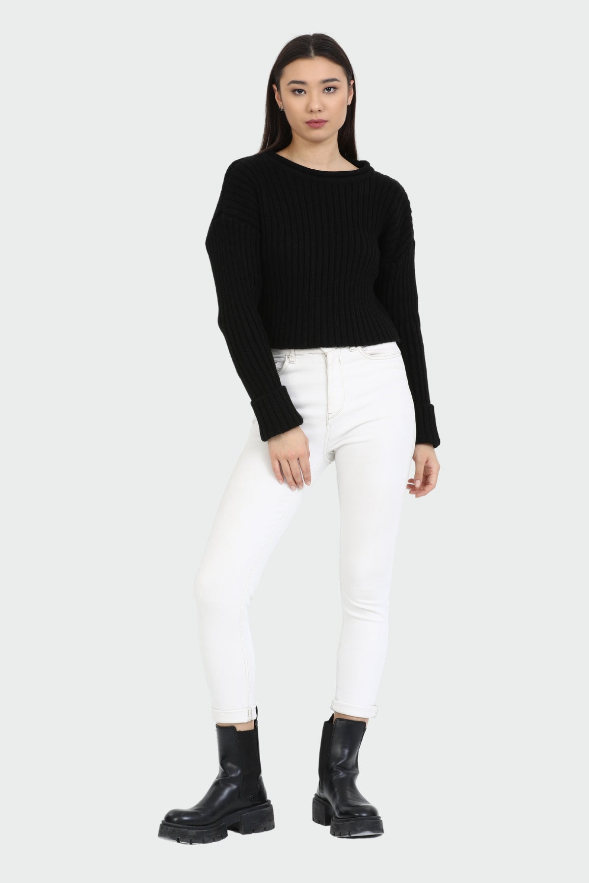 Oversized Ribbed Sweater